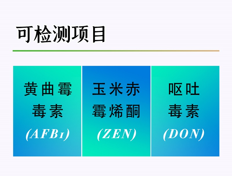 真菌毒素多合一检测卡